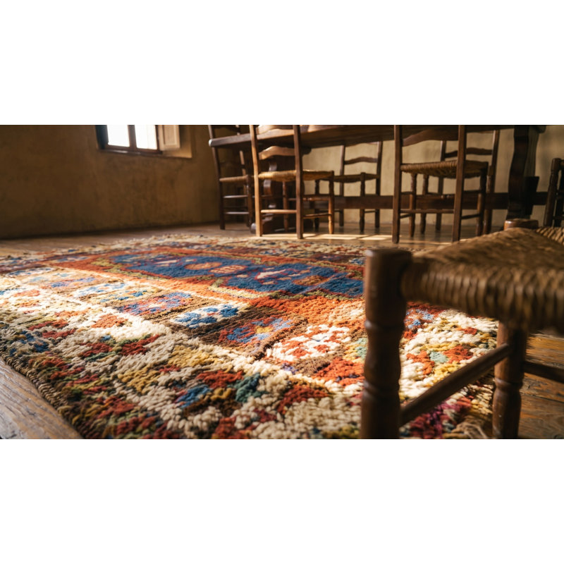 Small Scatter Size Antique Rustic Tribal Wool Pile Turkish Yastik Throw Rug