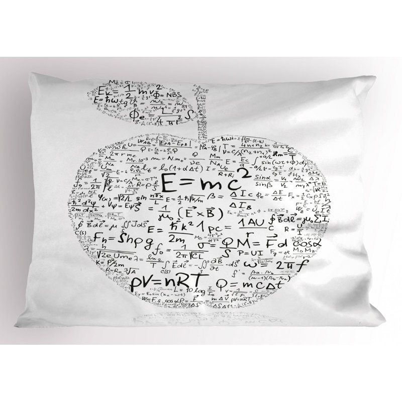 Educational Machine Printed Sham Set, Twin