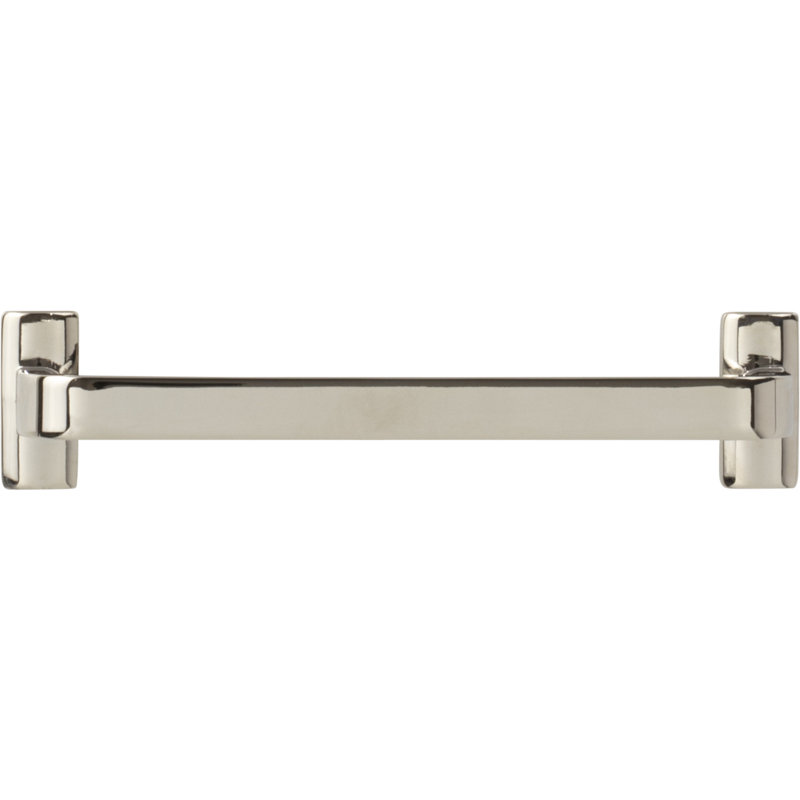 Harrison Bar Pull, Polished Nickel, 5 1/16" Center to Center