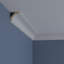 Moulure couronnée classique H 2 3/8 po x P 2 3/8 po x F 3 3/8 po x L 94 1/2 po
