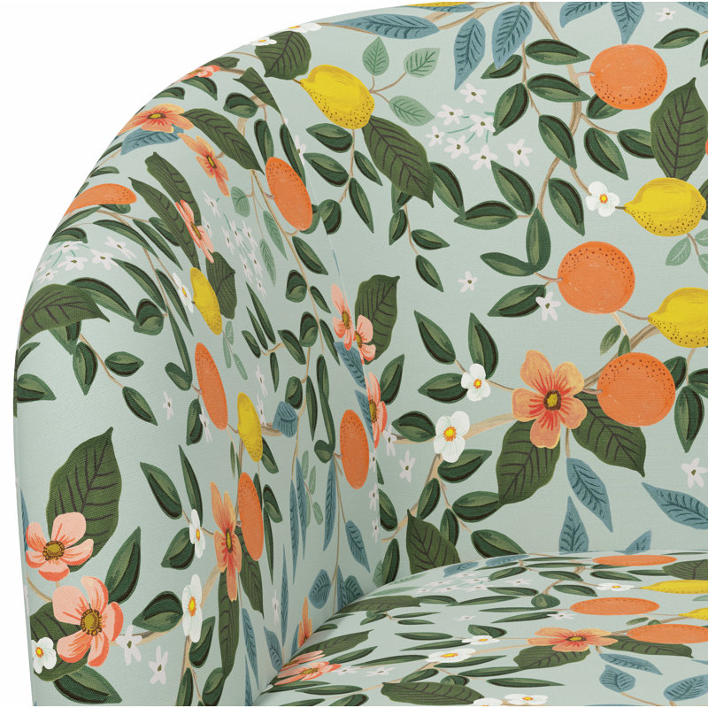 Chaise pivotante Pembroke, Lin menthe RPC Citrus Grove