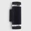 Rosedale Black 2 - Bulb Outdoor Armed Sconce-40594509