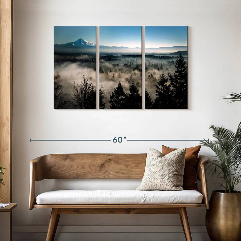 Alvord Foggy Willamette Valley, 28" H x 45" W