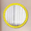 Huldar Glass Flat Wall Mirror