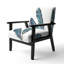 Maiar - Upholstered Modern Bohemian Accent Arm Chair