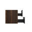 Ensemble de meuble-lavabo mural flottant pour salle de bain moderne Grace