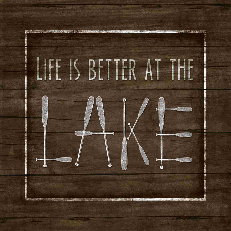 Lake Oars par - on, H 12 po x l 12 po