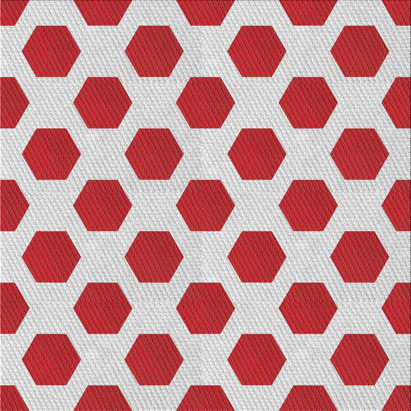 Tapis rouge Antra évidence, Carré 8 pi