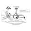 40" Brisa 2000 3 Blade Ceiling Fan-1337619056