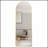 Fourth Generation Floor Mounted Full Length Mirror, Arched Aluminum Alloy Frame For Bathroom And Bedroom