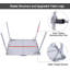 Table de camping pliable Barndolswick