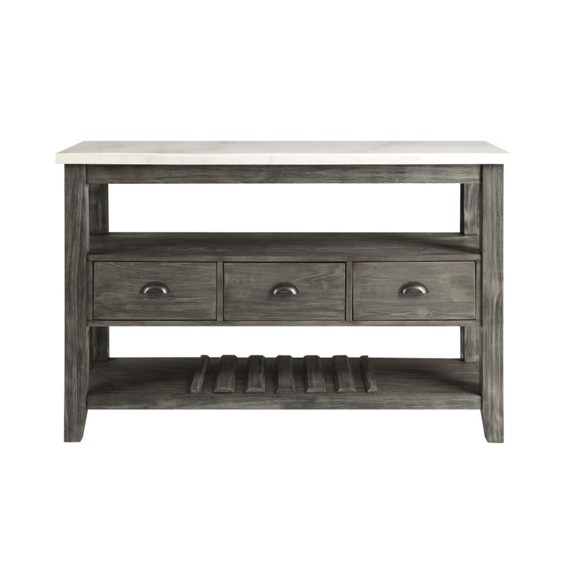Buffet avec tiroirs Zailer 54, crédence