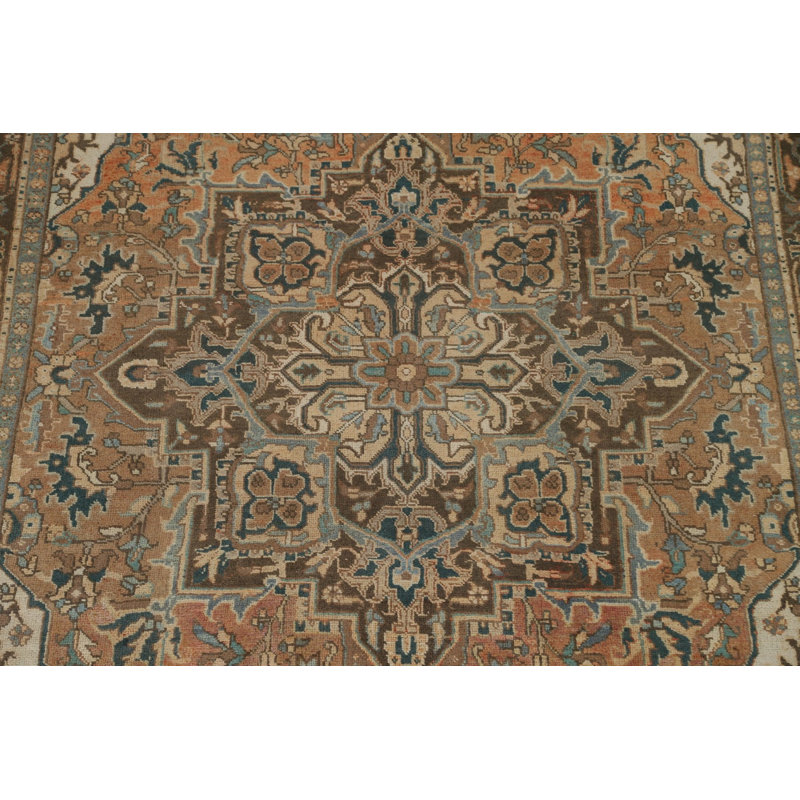 Tapis géométrique rétro 7 x 10