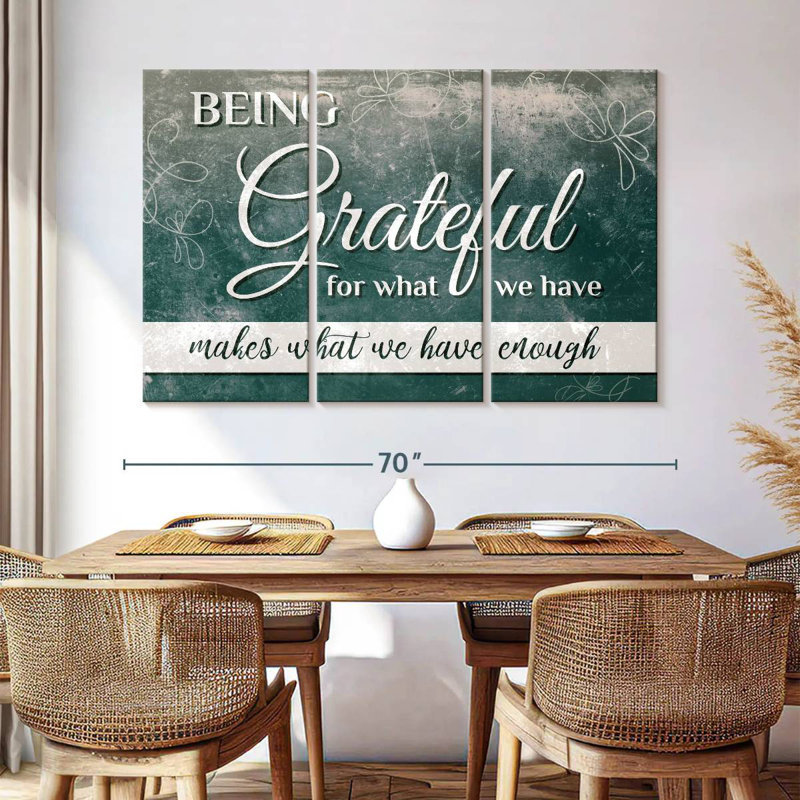 Citation Tergel Being Grateful, H 42 po x l 65 po