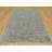 8'1"x10'1" Grey Willow and Cypress Tree Hand Knotted Silk and Wool Rug FD695EC9BDF546B8BD88D1B947637504