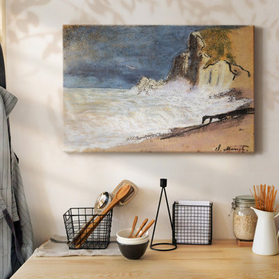 The Manneport, Etretat -Gallery Wrapped Canvas