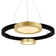 Staudt 2 - Light Dimmable LED Wagon Wheel Chandelier