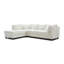 Canapé modulaire Perth G00239B-SC (repose-pieds non inclus), blanc
