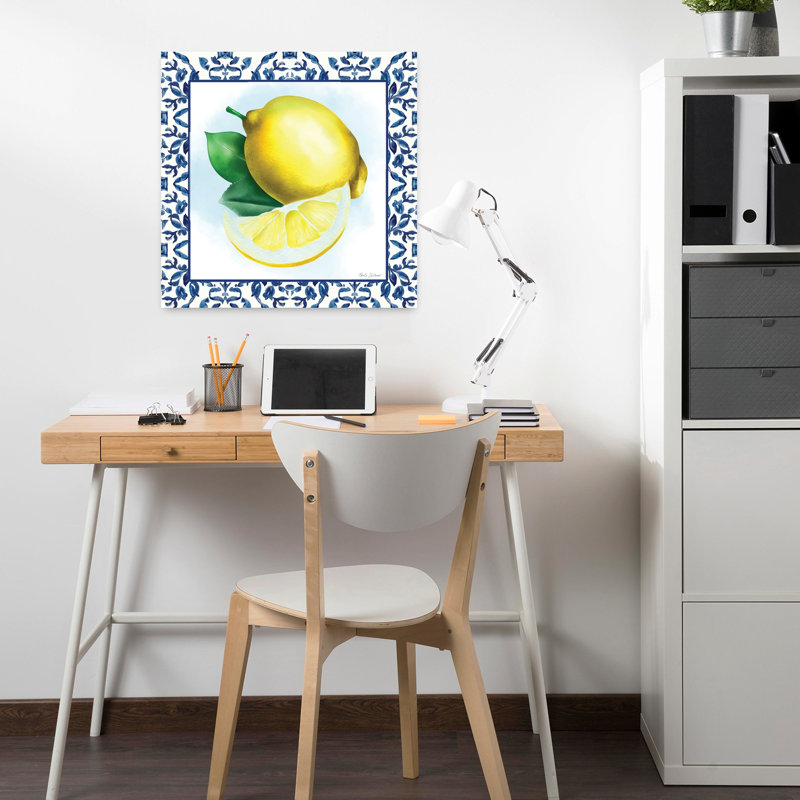 Trellis contemporain avec tranche de citron, H 18 po x l 18 po