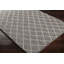 Tapis oriental gris anthracite / ivoire tissé à plat à la main Lilly-1313184237