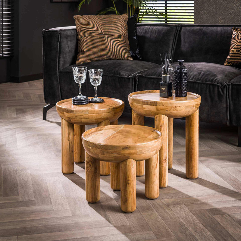 Hokah Solid Wood Coffee Table