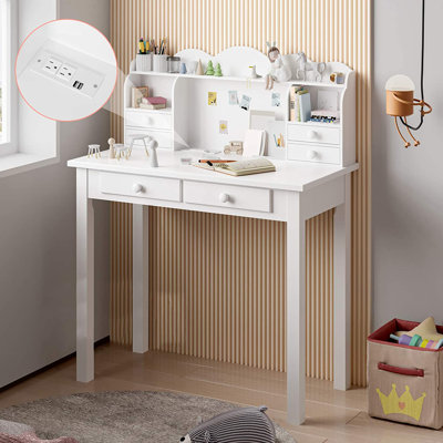 Kendyle Solid Wood Solid Wood Writing Desk