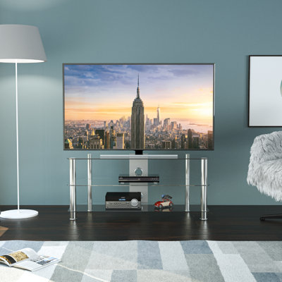 Byrge Unfinished TV Stand for TVs up to 55"