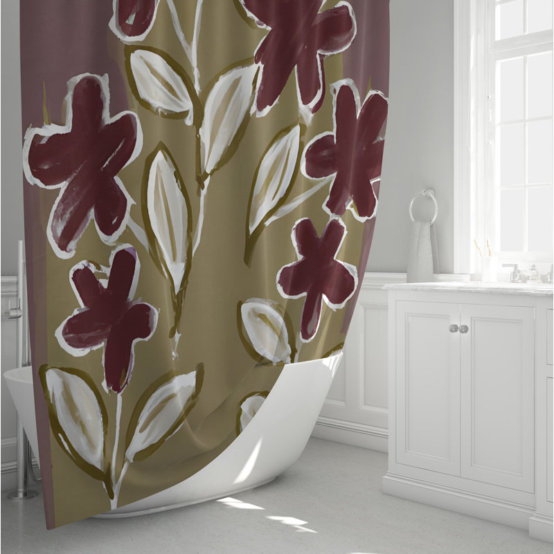 Rideau de douche Platten, H 72 po x l 70 po
