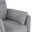 Swivel rocking recliner chair with adjustable footrest-1895707050
