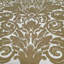 Flocage orange, beige, ivoire, crème, velours damassé victorien, papier peint, 3D
