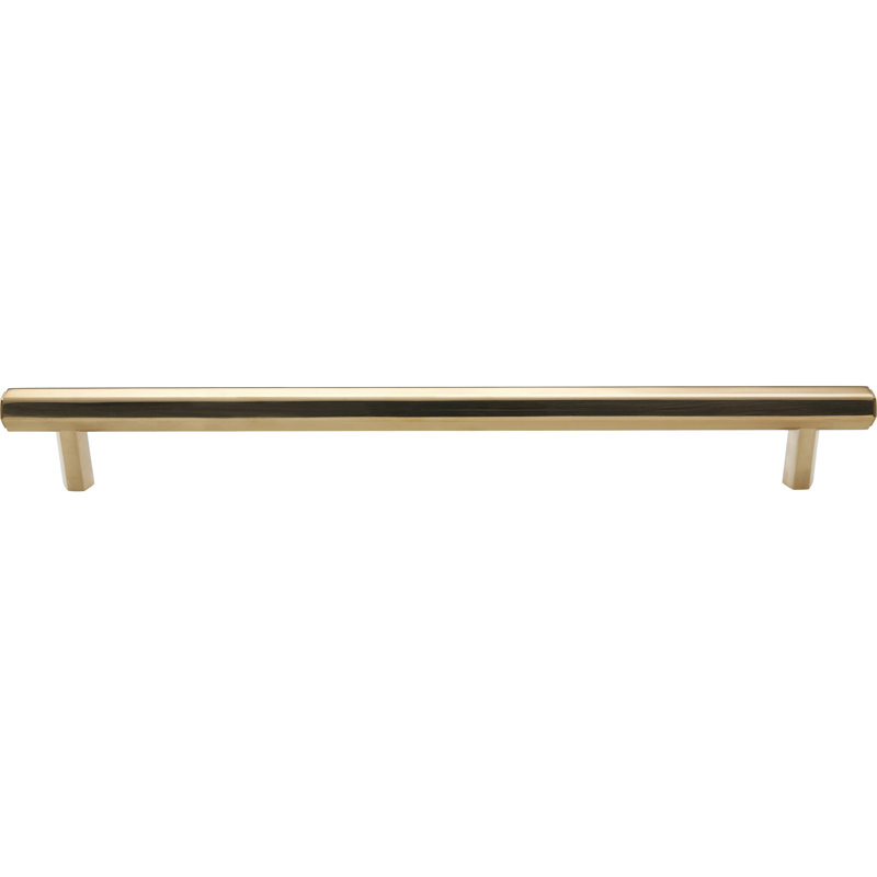 Insignia 12" Center to Center Appliance Pull, Unlacquered Brass