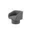 Fauteuil d'appoint pivotant-2071650069