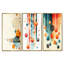 Art mural Mid-Century abstrait de style Mid-Century-129075712-129075718