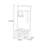 Solid Oak Multifunctional Hallway Coat Rack