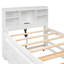 Lits simples peu encombrants, bois blanc, conception moderne pour petits espaces