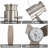 44"   Flush Mounted Led Ceiling Fan With Remote ,3 Reversible Plywood Blades-882260670