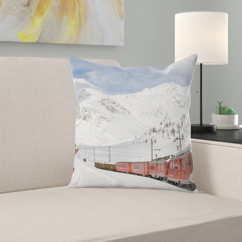 Railway Throw Pillow