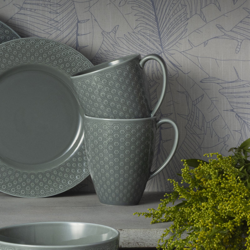 Ensemble de 4 tasses Kikko, 16 oz, Mousse