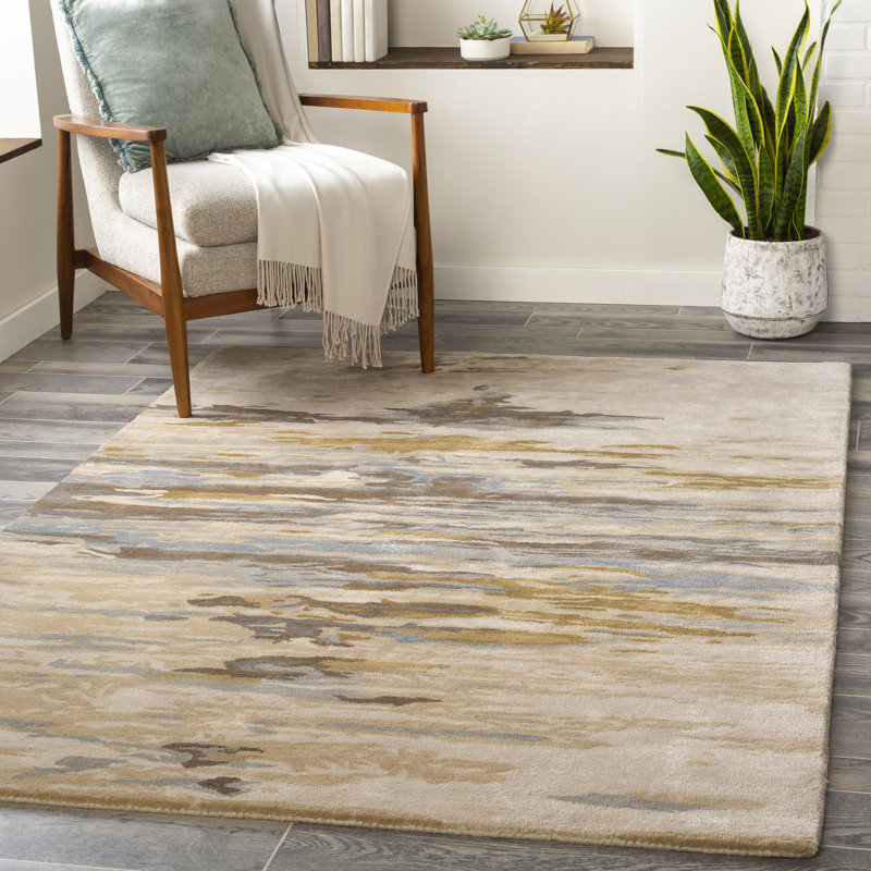 Bartee Abstract Indoor Rug, Rectangle 8' x 10'