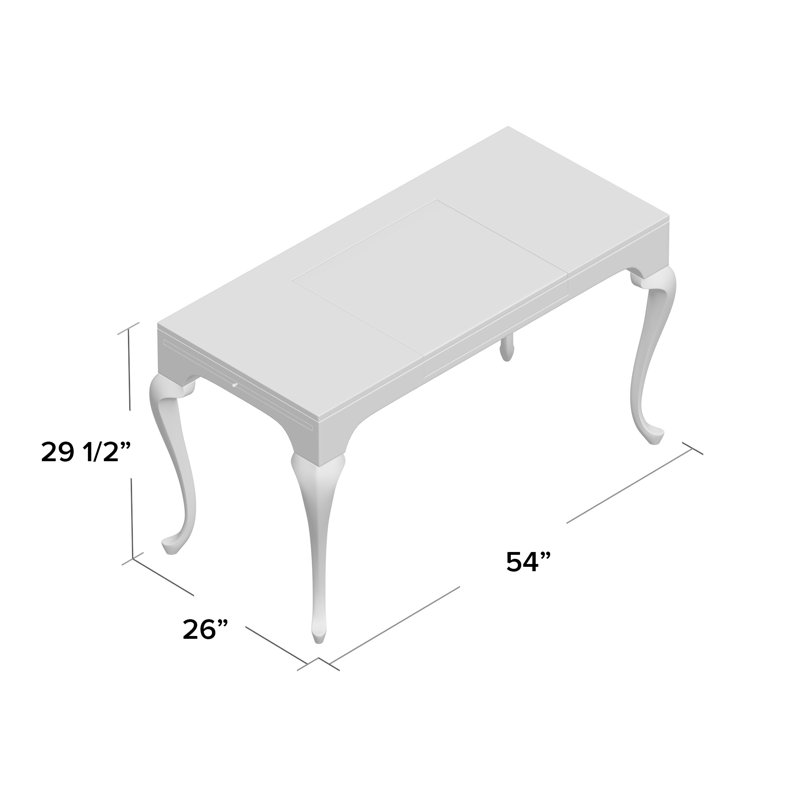 Solid Wood Base Writing Desk