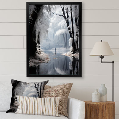" Winter Solitude Forest "