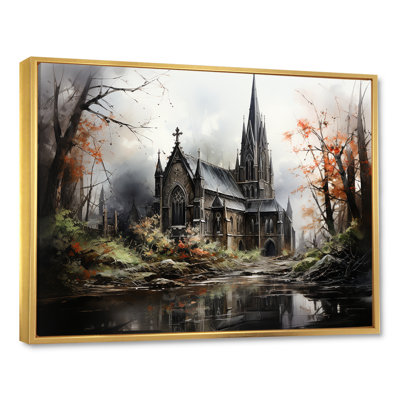 «Black Neo Ecclesiastic Vision Church I», art sur toile