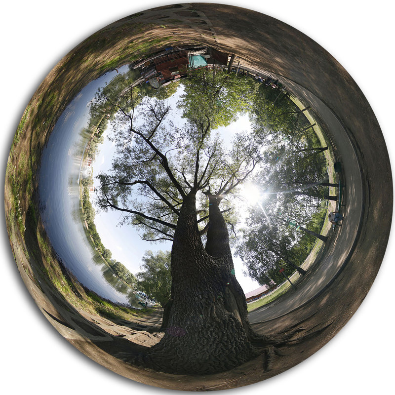 " Ufa Little Planet Panorama ", 23" H x 23" W x 1" D