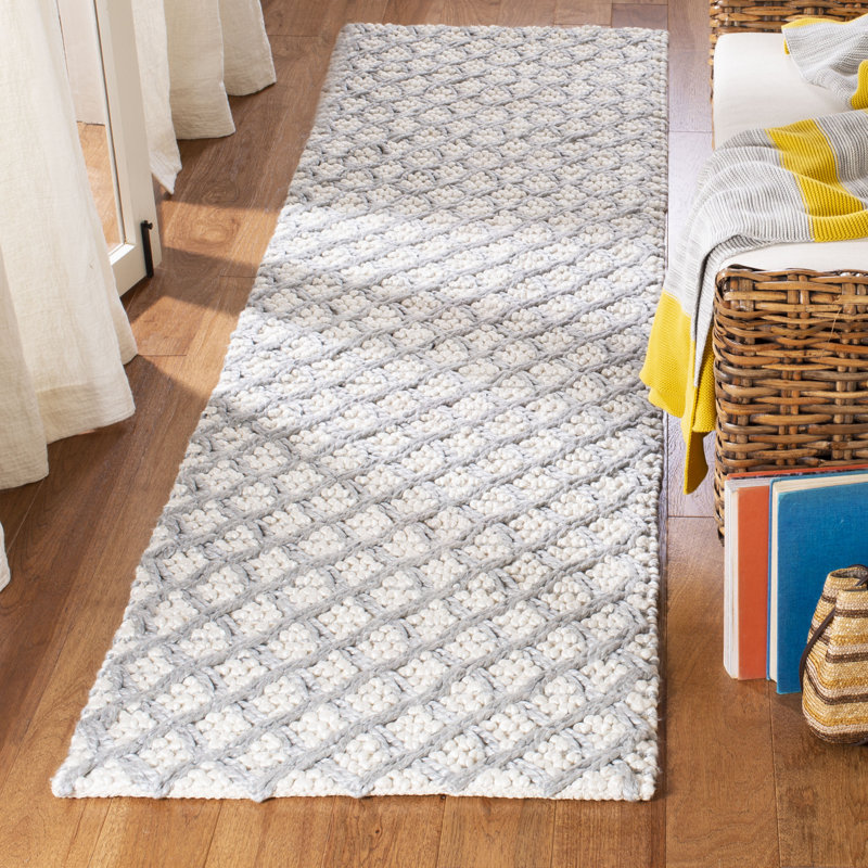 Rosenblum Natura Hand Woven Performance Geometric Rug, Runner 2'3" x 8'