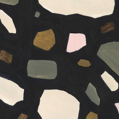 Terrazzo Shards VI 1 Piece Wrapped Canvas Painting