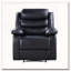 Fauteuil inclinable électrique en cuir synthétique