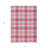 HomeRoots 3' X 5' Blush Plaid Washable Indoor Outdoor Area Rug