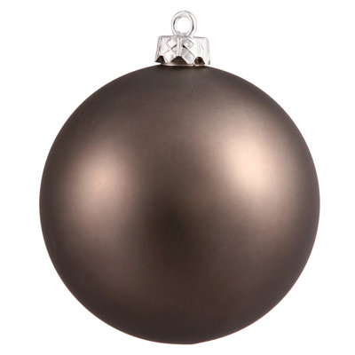 Ornement boule incassable UV mat