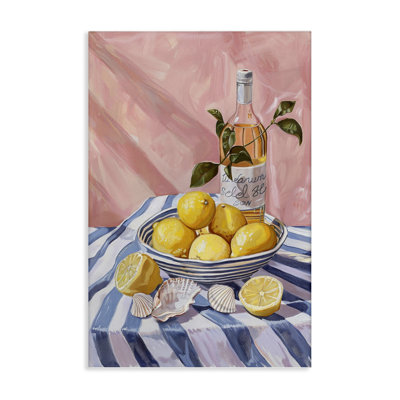  Art mural sur toile Summer Fruit & Wine par LSR Design Studio