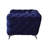 Atronia Blue Velvet Loveseat
